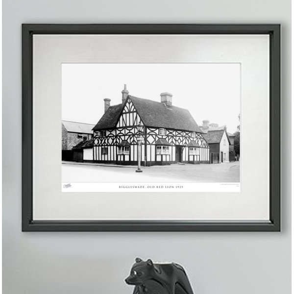 The Francis Frith Collection Biggleswade, Old Red Lion 1925 Single Picture Frame Photograph